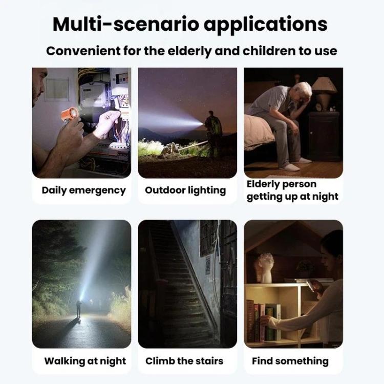 S8 High-Speed Ice Cooling Fan Digital Display Quiet Handheld Fan