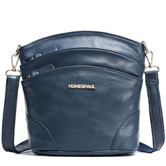 HUMERPAUL WB201 Women Leather Shoulder Bag Large Capacity Crossbody Bag