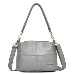 HUMERPAUL WB202 Women Leather Shoulder Bag Large Capacity Crossbody Bag