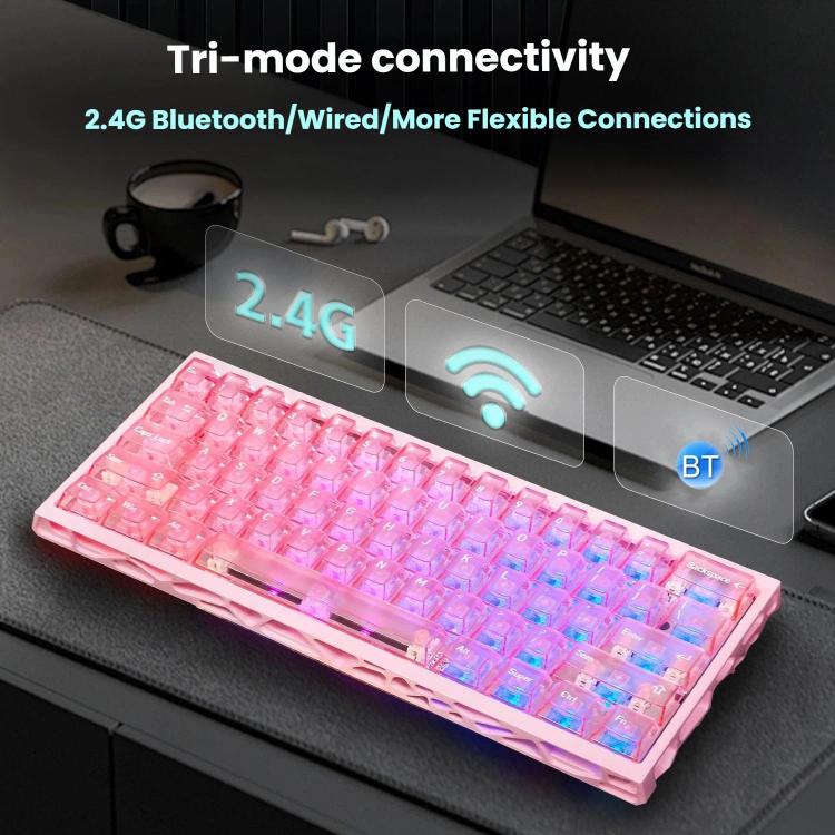 H60 Pro Bluetooth Wireless Triple-Mode Gaming Keycap Cutout Magnetic Axis Keyboard