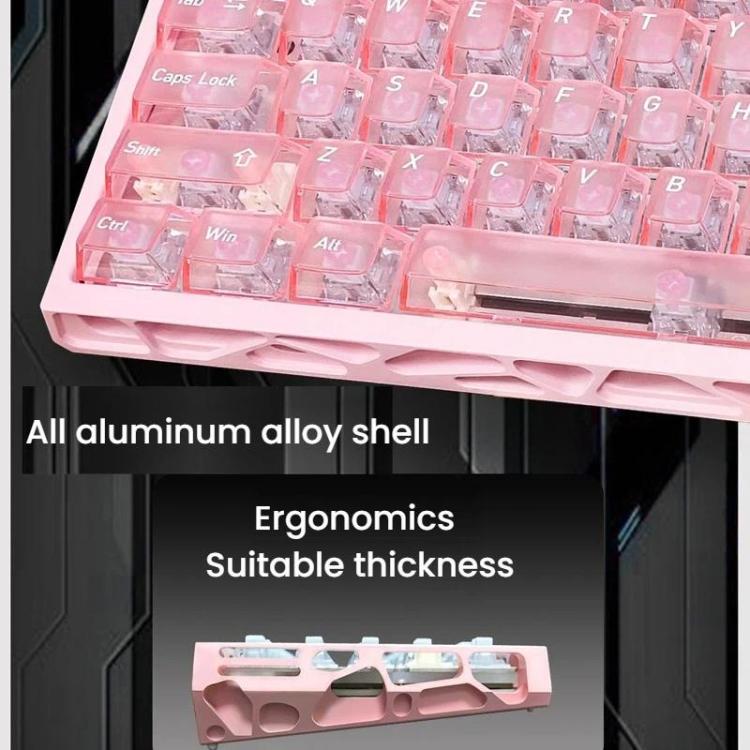 H60 Pro Bluetooth Wireless Triple-Mode Gaming Keycap Cutout Magnetic Axis Keyboard