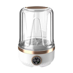 A07 2L Portable Washing Machine With 3 Modes Waterproof & Quiet Underwear Washing Cup, Plug-in White, Rechargeable White, Plug-in Khaki, Rechargeable Khaki