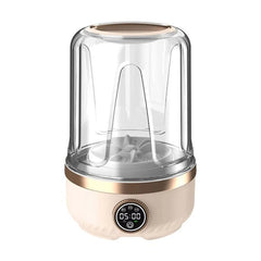 A07 2L Portable Washing Machine With 3 Modes Waterproof & Quiet Underwear Washing Cup, Plug-in White, Rechargeable White, Plug-in Khaki, Rechargeable Khaki