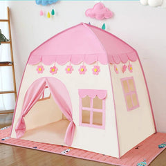 Foldable Kids Play Tent Large Space Playhouse For Indoor & Outdoor Use