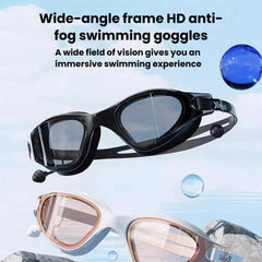 YouYou HD Anti-Fog & Waterproof Swimming Goggles Diving Goggles With Integrated Earplugs
