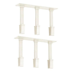 Wine Cabinet Hanging Cup Rack Upside Down Beer Glass Holder, 2pcs, 4pcs