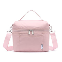 NOL Double-layer Insulated Lunch Bag Portable Large Capacity Outdoor Picnics Cooler Bag