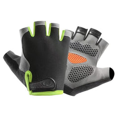 Breathable Half-Finger Gloves For Outdoor Fitness & Sports Non-Slip Wear-Resistant Mountaineering Fingerless Gloves, S, M