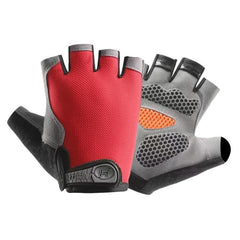 Breathable Half-Finger Gloves For Outdoor Fitness & Sports Non-Slip Wear-Resistant Mountaineering Fingerless Gloves, S, M