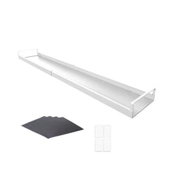 Telescopic Rear Stove Storage Shelf Magnetic Kitchen Seasoning Rack