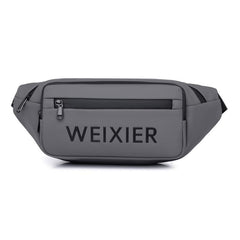 WEIXIER Y9581 Mens Sling Bag Waterproof Fanny Pack Crossbody Shoulder Chest Bag