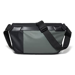 WEIXIER WD956 Men Waterproof Sling Bag Chest Shoulder Crossbody Bag Techwear Minimalist Waist Pack Fanny Pack