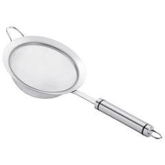 LsCook Single Hook Strainer Spoon 304 Stainless Steel Filter Mesh, 12cm