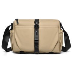 WEIXIER WD5628 Men Sling Bag Large Capacity Chest Pack With Magnetic Buckle, Expandable Bottom For Tripod