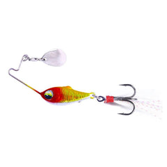 Metal Lure Vibrating Spinnerbait, HENGJIA VIB053 6cm 10g, HENGJIA VIB054 6cm 15g
