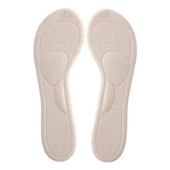 Women High Heels Invisible Anti-Slip Half-Size Insole, Apricot Velvet, Black Velvet, Transparent