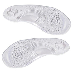 Arch Support Insole Silicone Anti-slip Shock-absorbing Soft Half-Insole