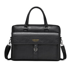 WEIXIER T665 Men Vintage Business Tote Bag Large Capacity Waterproof Laptop Bag