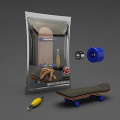 5-Layer Maple Wood Finger Skateboard With Bearings Desktop Stress Relief Finger Sports Toy