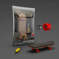 5-Layer Maple Wood Finger Skateboard With Bearings Desktop Stress Relief Finger Sports Toy