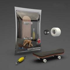 5-Layer Maple Wood Finger Skateboard With Bearings Desktop Stress Relief Finger Sports Toy