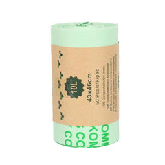 Kitchen PLA Degradable Garbage Bags Household Compostable Flat Top Trash Bags, 50pcs / set 36 x 35cm, 50pcs / set 40 x 38cm, 50pcs / set 43 x 46cm
