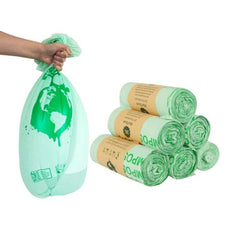 Kitchen PLA Degradable Garbage Bags Household Compostable Flat Top Trash Bags, 50pcs / set 36 x 35cm, 50pcs / set 40 x 38cm, 50pcs / set 43 x 46cm