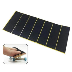 Finger Skateboard Anti-Slip Grip Tape, 3.5 x 9.8cm Transparent, 6pcs / set 2.8 x 10cm Transparent