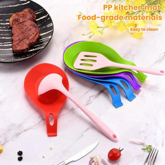 LsCook Food-Grade PP Kitchen Mat Oil-Resistant Heat-Resistant Spatula Mat