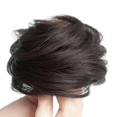 Women Wig Bun Hair Ring Lazy Hair Styling Artifact, Realistic Hair Bun, Straight Hair Brown Black, Straight Hair Black, Straight Hair Dark Brown, Straight Hair Light Brown, Curly Hair Brown Black, Curly Hair Black, Curly Hair Dark Brown                ...