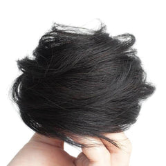 Women Wig Bun Hair Ring Lazy Hair Styling Artifact, Realistic Hair Bun, Straight Hair Brown Black, Straight Hair Black, Straight Hair Dark Brown, Straight Hair Light Brown, Curly Hair Brown Black, Curly Hair Black, Curly Hair Dark Brown                ...