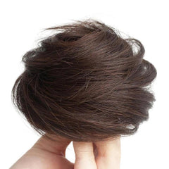 Women Wig Bun Hair Ring Lazy Hair Styling Artifact, Realistic Hair Bun, Straight Hair Brown Black, Straight Hair Black, Straight Hair Dark Brown, Straight Hair Light Brown, Curly Hair Brown Black, Curly Hair Black, Curly Hair Dark Brown                ...