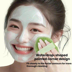 Drop-Shaped Cleansing Puff For Mud Mask Removal Face Wipe Cleaning Sponge Puff