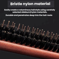 Boar Bristle Curling Comb For Voluminous Updos