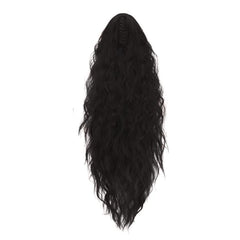 Long Bouncy Wavy Ponytail Wig With Hair Clips
