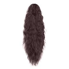 Long Bouncy Wavy Ponytail Wig With Hair Clips