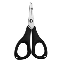 Stainless Steel Mini Fishing Line Cutter Loop-Opening Lure Pliers, Black