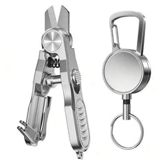 3 In 1 Fishing Line Cutter Knot Hook Tying Tool, Fishing Scissors, Fishing Scissors+Retractable Clip
