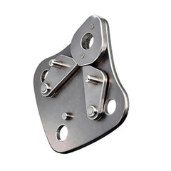 XINDA Continuous Belay System Diverter 304 Stainless Steel Rope Connector for Adventure Parks, Zipline, Vi Ferrata, and High Ropes Courses