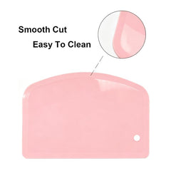 LsCook Plastic Slicer Baking Spatula Thick Dough Scraper