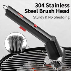Stainless Steel Wire Electric Grill Brush Cleaning Grill Hard-Bristle Brush Tool, Standard, Water Spray