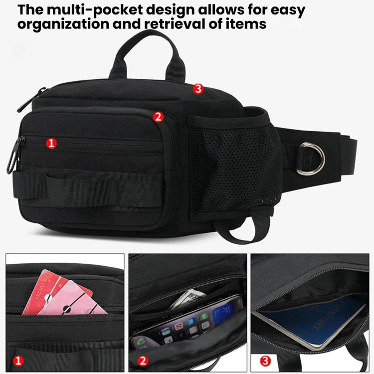 Waterproof Multi-Functional Hiking Waist Pack Large Capacity Hiking & Fitness Bag