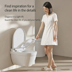 Toilet Seat Lifter Handle Adjustable Sanitary Toilet Lid Lifter For Bathroom Hygiene, Anti-Dirty No-Touch Toilet Cover Handle