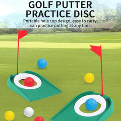 Kids Golf Putting Practice Mat, Indoor & Outdoor Parent?Child Interactive Sports Toy
