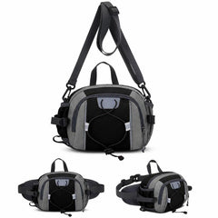 Large Capacity Sports Outdoor Hiking Waist Pack Multifunctional Waterproof Shoulder Bag
