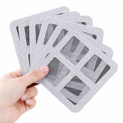50pcs Disposable Shower Drain Hair Catcher Mesh Stickers Drain Cover Catcher for Bathroom, Bathtub, Kitchen Sink, 4x4 Inch Square