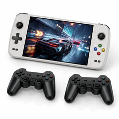 SJGAM M27 Handheld Gaming Console 7 Inch 3D Large Screen HD Portable Console, 256GB+2pcs Game Controller