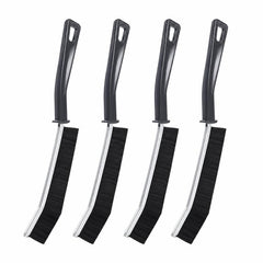 4pcs /Pack Hard Bristle Crevice Cleaning Brush Ultra-Thin Flat Gap Cleaning Brush for Tile Joints, Window Tracks, Sliding Door Rails & Washing Machines,