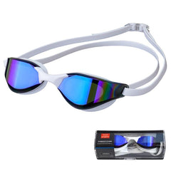 JAZERO Adult Racing Anti-Fog HD Swimming Goggles, Outdoor Training Glasses For Men Women