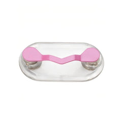 Magnetic Glasses Holder Magnetic Brooch Number Plate Headset Glasses Clip, Pink Lacquer Finish, Pink Foundation With White Diamonds, Pink Foundation With Pearls, Dark Blue, Emerald Green, Porcelain Green, Light Blue, Bright Red, 001 Carbon Fiber Textur...